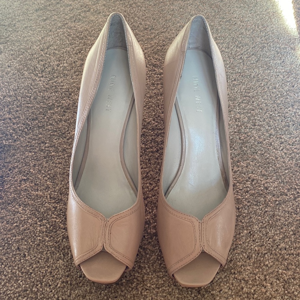 Nude NINE WEST heels
